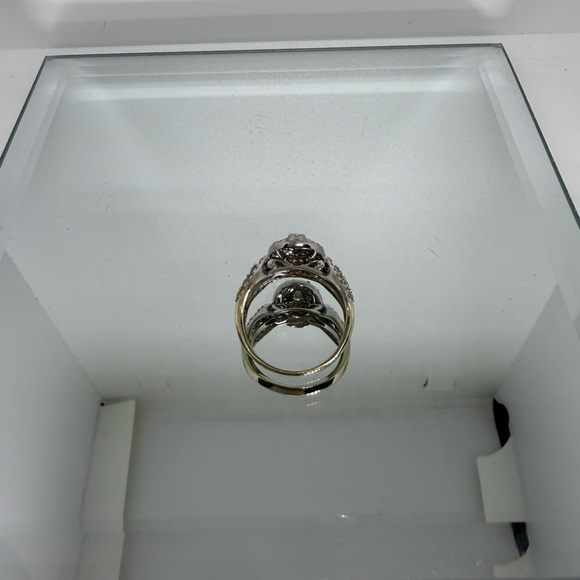 14K Yellow Gold 1.00 ct Oval Natural Diamond Engagement Ring Size 6.5 - Picture 5 of 6